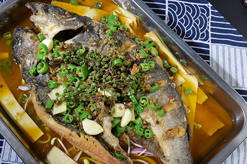 Qinghuajiao Grilled Fish Seasoning